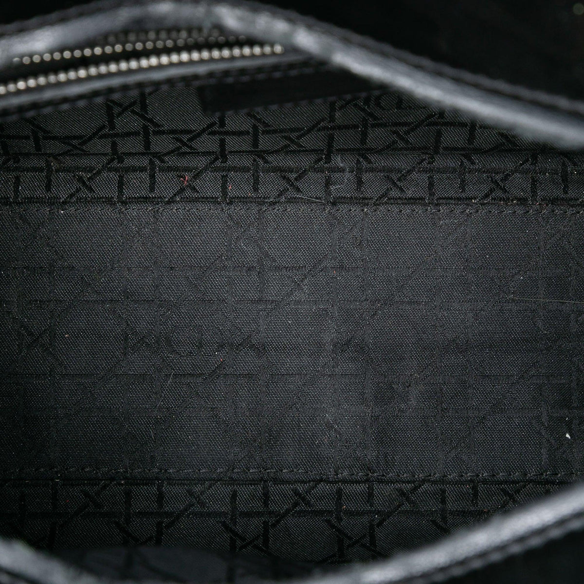 Dior Lady Dior Cannage Black Handbag Style 2
