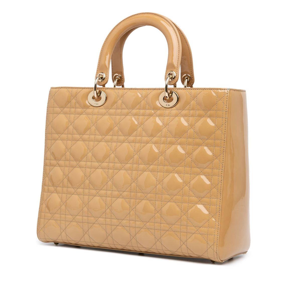 Dior Lady Dior Cannage Brown Handbag